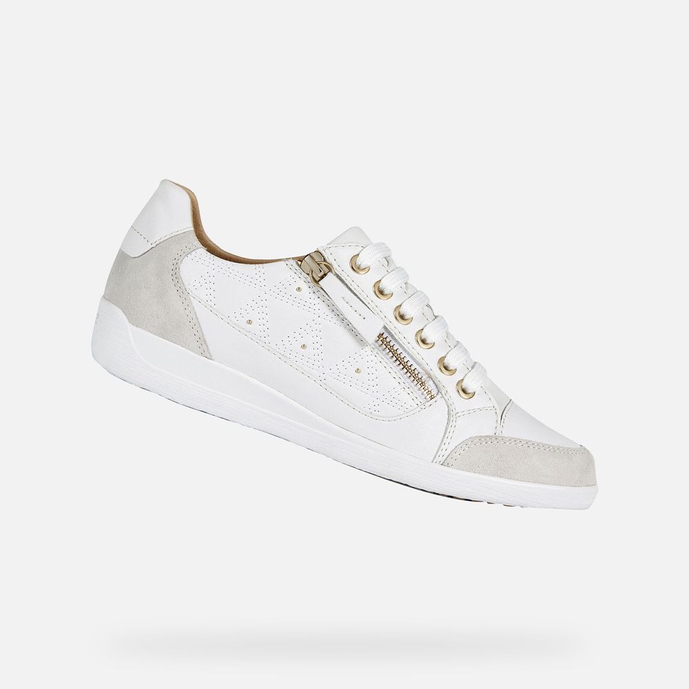 Tenis Geox Senhora Branco - Myria - EAOKS4902